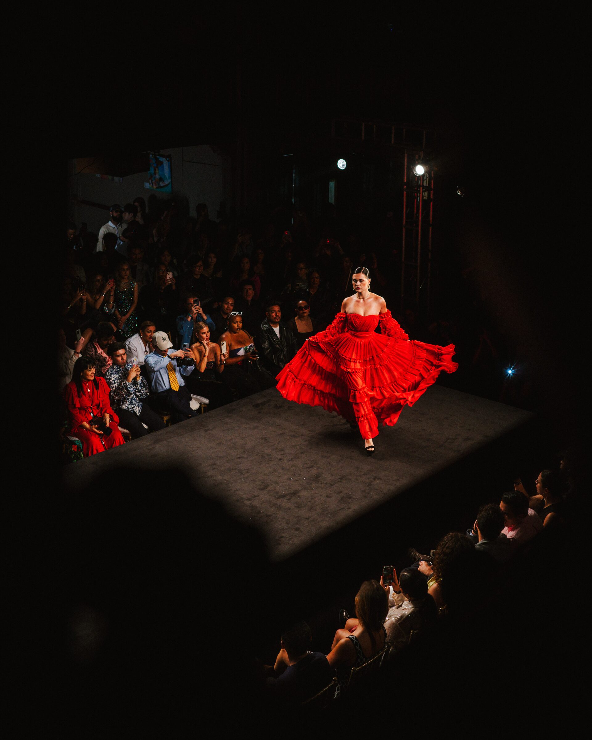 Runway detail from New York Fashion Week by MODVUE HAUS